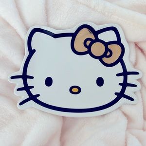 Hello Kitty Trinket Tray Gold